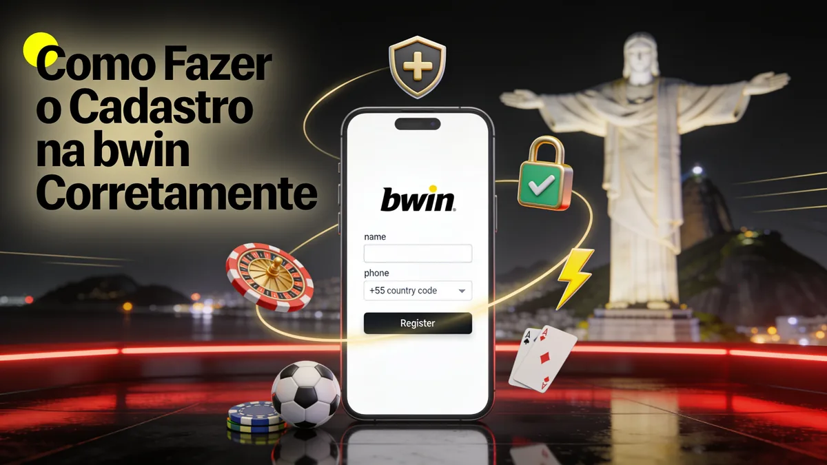 Como Fazer o Cadastro na bwin Corretamente: guia de bwin para jogadores no Brasil